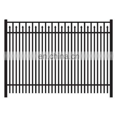 hot sale Xinhai #14 H 5 ft * W 6 ft power coated Aluminium alloy ornamental fence panel