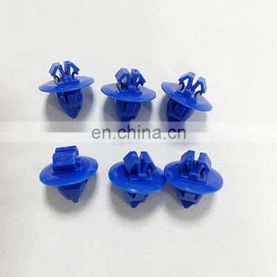 100pcs/bag Blue Color Auto Fasteners Moulding Clip for Toyota 75495-35010 75396-35020