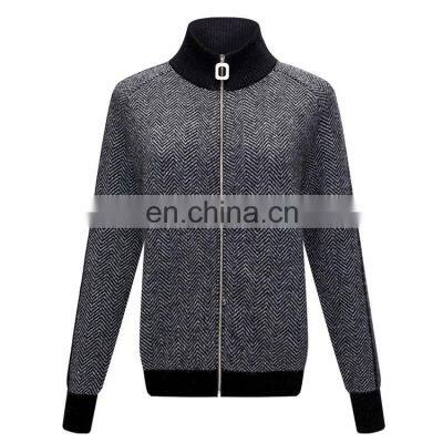 Women Cashmere Lounge Set Women Cardigan Sweater Knitted Joggers Pants 2 Piece Set photo-5