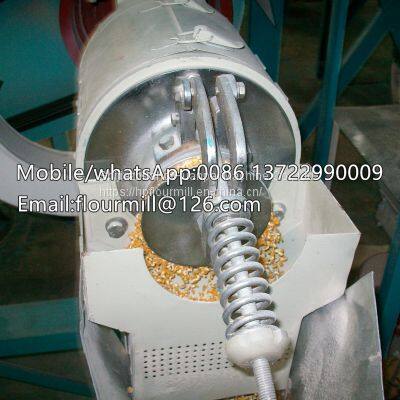 Complete set corn peeling equipment maize and wheat flour milling machine price with best price