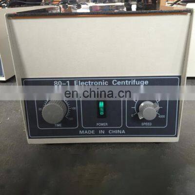 Electronic 80-1 Low Speed 6 8 12 Tubes Buckets Centrifuge for Lab photo-3