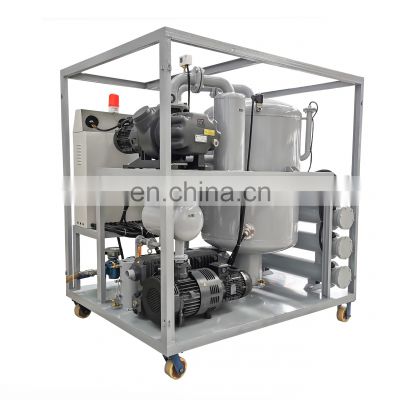 Customized Double Stage Transformer Oil Filtration Machine For Insulation Oil And Transformer Oil