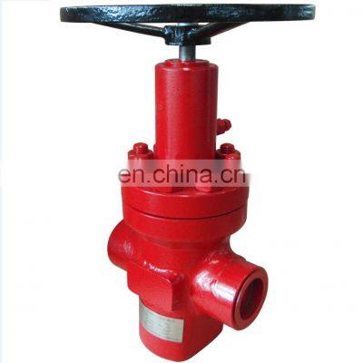 API 6A Cast Steel Expanding Gate Valve/Expansion Valve with Thread Connections