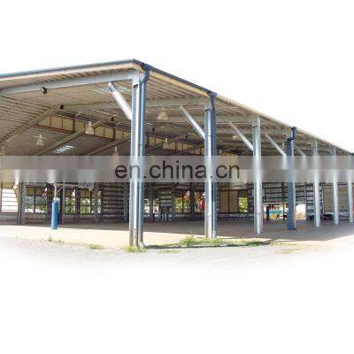 Metal Frame Building Quick Install Custom Design Prefab Steel Logistics Warehouse