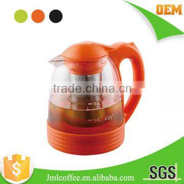 tea maker , Tea brewer ,glass tea maker,auto-open lid with different color to choose