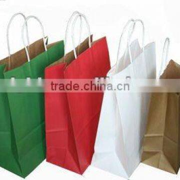 Kraft Paper bags for packaging with shaped decorations