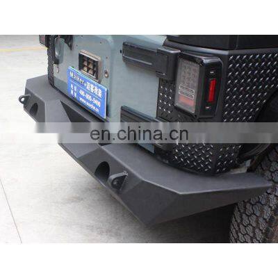 4x4 Rear bumper for Jeep Wrangler JK off road parts steel back bumper guard accessories