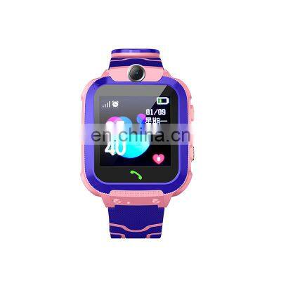 Factory Wholesale 2g Kids Smart Watch Tracking Device Gps 2021 Phone Anti-Lost LBS Tracking Smart Bracelet Wrist Watch for Kids photo-2