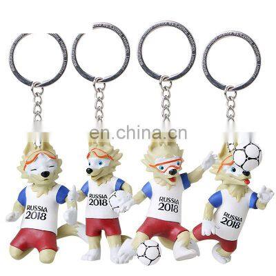 Precision Plastic Injection Mould Custom World Cup Trophy Mascot Doll Football Toy Story Keychain Kit Mold Molding Parts