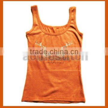 Cotton Popular T-shirt . rhinestone sports jersey .sports apparel