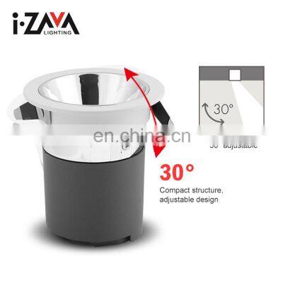 Indoor Bar Kitchen Bedroom Ceiling Recessed Mount 7W 9W 12W COB Aluminum LED Spotlight Prices photo-5