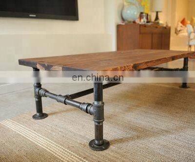 Industrial Retro Computer Desk Iron Pipe Table Frames photo-2