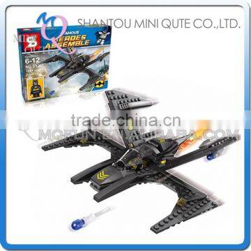 Mini Qute Senye Marvel Avenger super hero Batman Fighter plane chariot building block action figures educational toy NO.SY 307