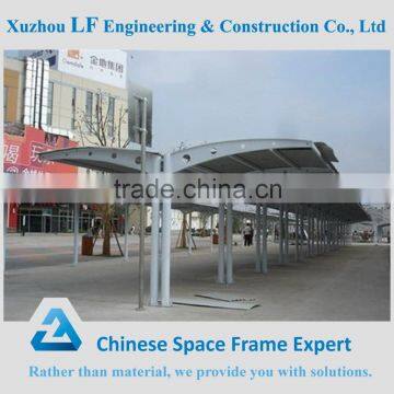 Long Span Steel Structure Car Parking Roof Design
