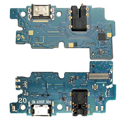 USB Charge Ports Flex Cable For Samsung Galaxy A20 A205G Charging Port Connector Cell Phone Parts