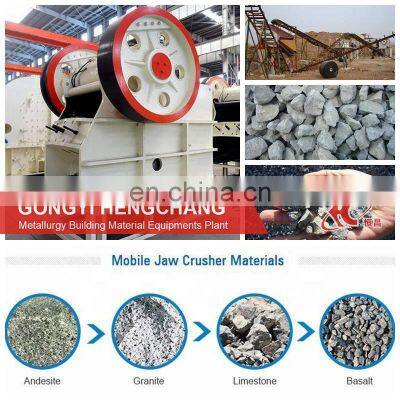 High Efficiency Mining Equipment pe 250*400 pe 150x250 Jaw Crusher With Screen Stone Jaw Crusher Machine For Gold Mining