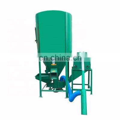 Hot selling animal feed stuff vertical crushing mixer