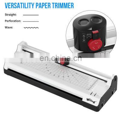 Willing OL381 Entry Width 330mm OEM A3 A4 Plastic Hot ColdLaminator Office Laminating Machine Manual Table Pouch Laminator photo-2