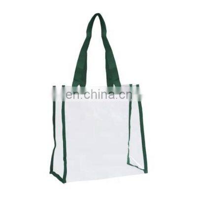 Best Selling Custom Promotional Waterproof Women Tote Transparent PVC Cosmetic Bag photo-5