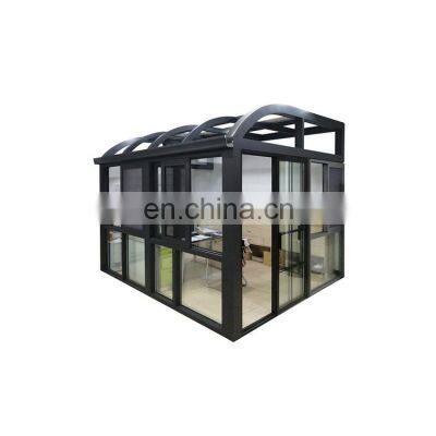 New Design Factory Price Modern Glass House Winter Garden Sunroom Aluminum Glass House