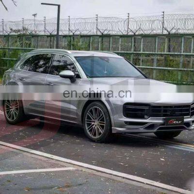 Genuine Body Kits For 2018+ Porsche Cayenne 9Y0 9YA Upgrade Turbo Front Car Bumpers Grille Door Panel Diffuser Tips Wheel Arch photo-4