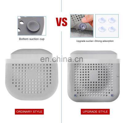 Hair Filter Sink Anti-blocking Strainer Bathtub Shower Floor Drain Stopper Silicone Kitchen Deodorant Plug Bathroom Accessories photo-4