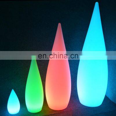 decorative lamp /Modern fancy RGB 16 color change dimmable cordless rechargeable led standing corner floor lamp