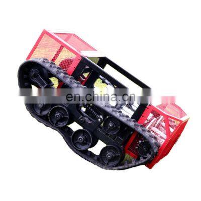 Underwater 30m dredging robot crawler rubber tracked steel tracked robot platform