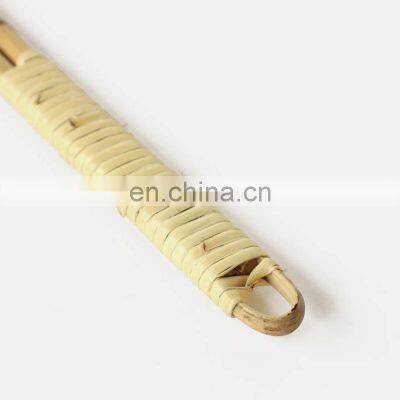 Hot Selling Simple Rattan Rug Beater Wicker Woven Dust Beater Cheap Wholesale Made in Vietnam