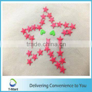 Star 8*8mm Fluorescent Hotfix Rhinestuds jeans