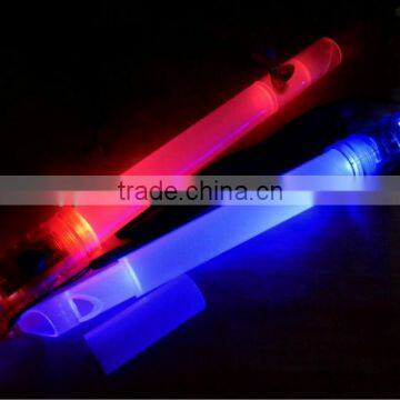 fluorescence stick ,2'LED light whistle lamp