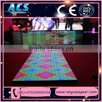 ACS video dance floor led P10 for T stage fashion show