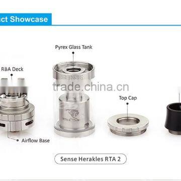 Wholesale Sense Herakles RTA 2 DIY Tank Elego Fast Shipping