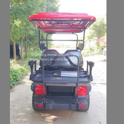 2+2 Seat Golf Cart Electric ATV Forest Lawn Electric Vehicle 4 Seats