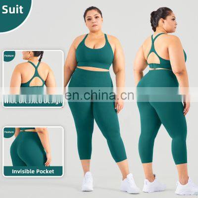 Tiktok Y Shaped Back Sports Bra Plus Size Adjustable Gym Fitness Yoga Top photo-4
