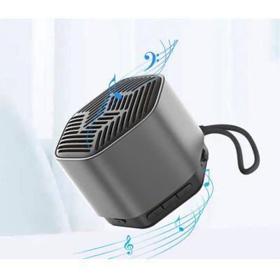 Different Material Bluetooth Speaker 5w Portable Audio Mini Speakers with led light strap