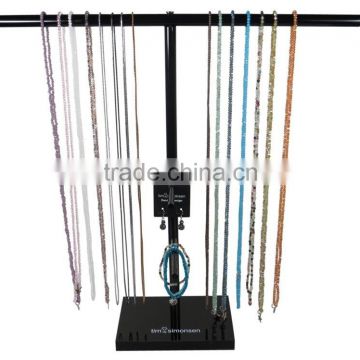 Balck Acrylic T-bar Necklace Display Jewellery Display Necklace Holder Stand Jewelry Holder JW025                        
                                                Quality Choice