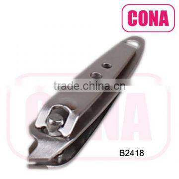 Stainless steel nail clipper