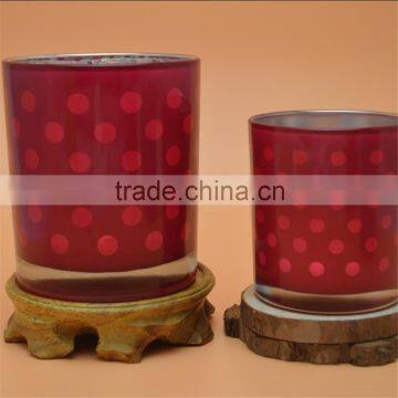 Hot Item Laser Engraving Electroplating Glass Gift Candle Holder &Tealight For Bar