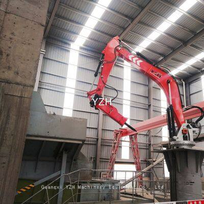 YZH grizzly boom rock breaker system