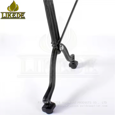 Classic Cross Legs Cast Iron Furniture Table Base & Frame Double Design Living Room Workshop Laundry Hospital Home Office Use photo-5