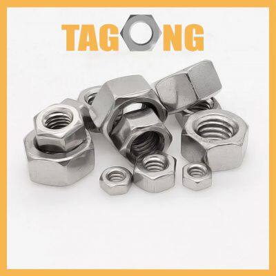 Self Color Class 8 M48 DIN934 Coupling Nuts Jam Nuts