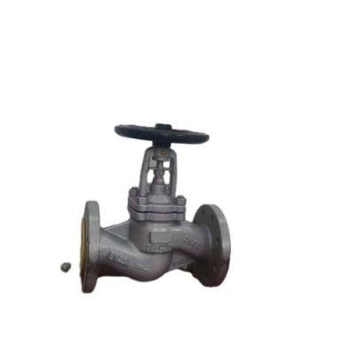 DIN Industrial GG25 GGG40 Pn16 Globe Valve Bellows Seal Globe Valve RF Flange SS Seat Globe Gate Valve photo-6