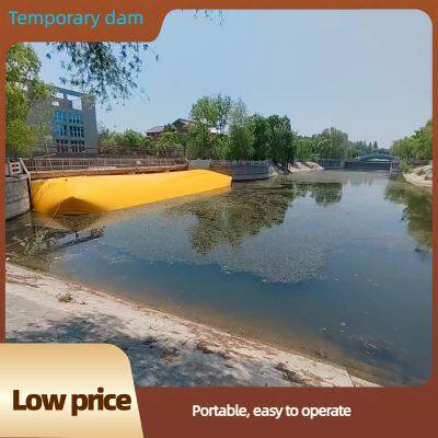 Прочный временный перепусковый дамб из ПВХ для строительной площадки