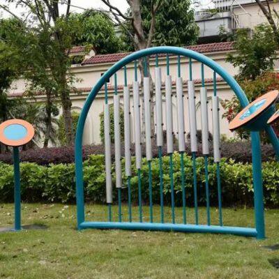 Non-standard Customized Outdoor Wall Percussion Instruments for Kindergartens, Children's Metal Percussion Toy Megaphone Set