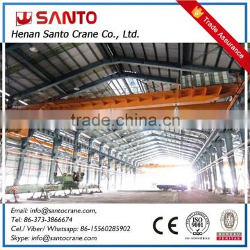 Durable And Reliable Workshop Double Girder Bridge Traveling Crane