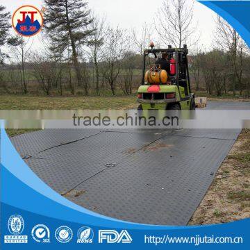 Crane support plates temporary trackways access mats composite mats