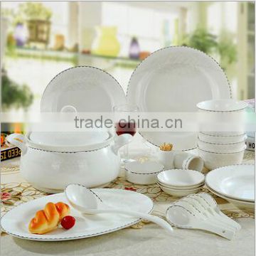 56 pcs cheap dinner plates for home