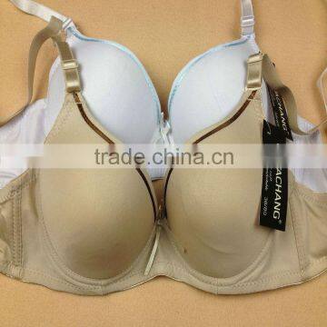 0.4USD Hot Newest Style Fashional Smooth Ladies Bra Designs/Thin Sponge 34-38B Cup/2 Colors At Least (kczd115)