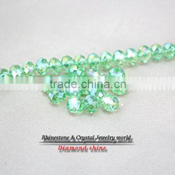 New Plated Color Glass Beads Shiny AB Grade A Glass Bead Charm Beading Accessories photo-4